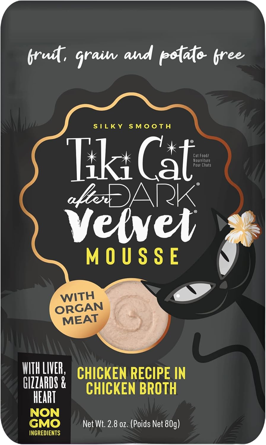 Tiki-Cat-After-Dark,-Velvet-Mousse,-Chicken-Recipe-in-Chicken-Broth,-&-Free-with860