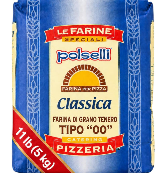 POLSELLI-Classica,-Type-0-Double-Zero-Flour-Exrtra-Fine,-11-lbs-(5-567