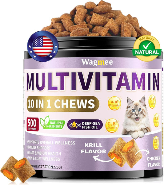 Taurine-for-Cats-Vitamins-Treats,-10-in-1-Cat-Multivitamin-with-Fish-Oil-1271