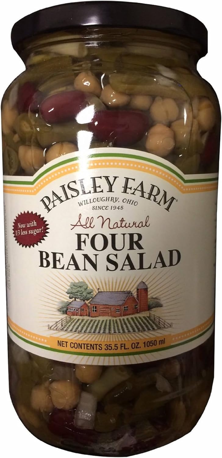 Paisley-Farm-Ensalada-natural-de-cuatro-frijoles,-2-ct./35.5-921