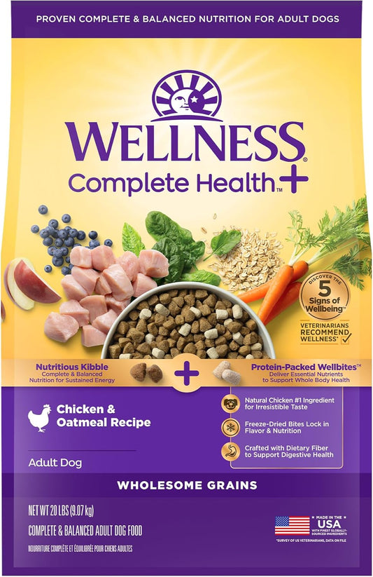 Wellness-Complete-Health+-Dry-Dog-Food-Chicken-&-Oatmeal-Recipe-(20-Pound-Bag)-64