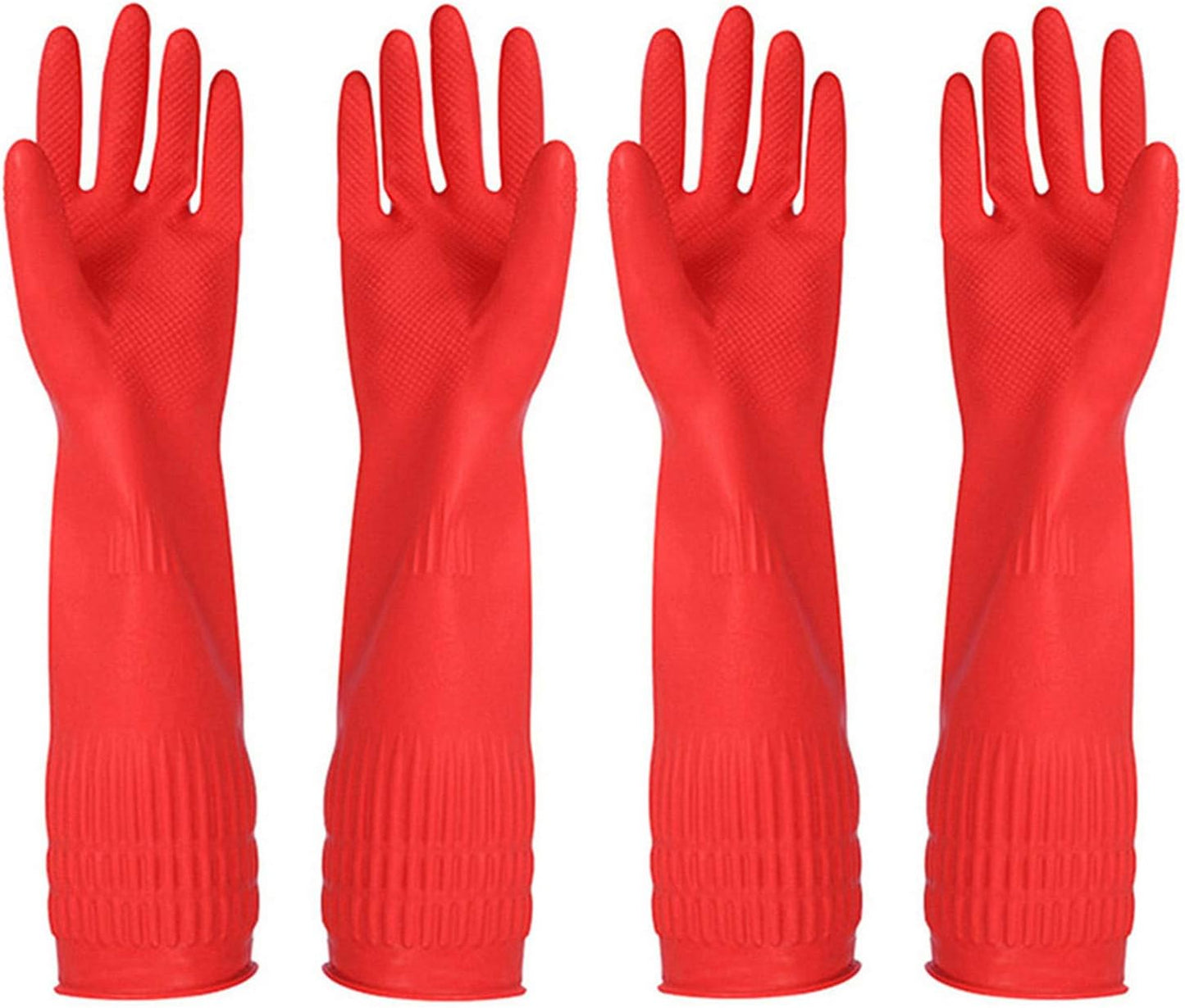 Rubber-Cleaning-Gloves-Kitchen-Dishwashing-Glove-2-Pairs-And-Cleaning-Cloth-1837
