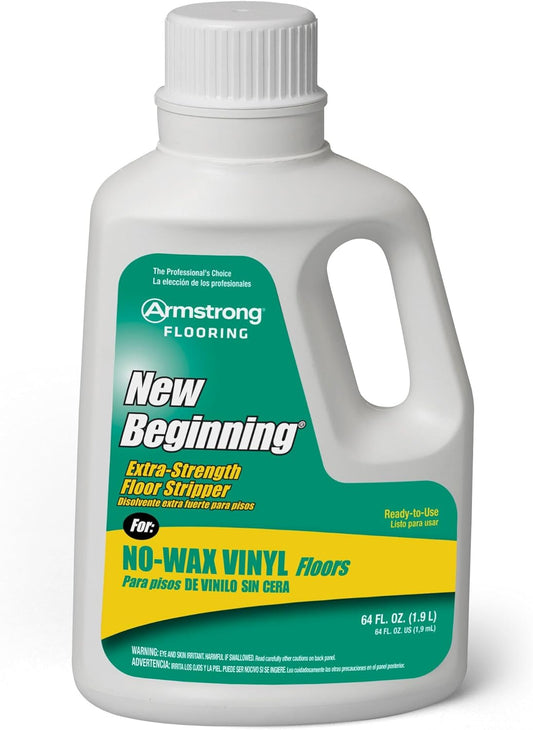 325806-S-325-New-Beginning-Extra-Strength-Stripper-1/2-Gallon-Flooring-Cleaner,-Clear,-1642