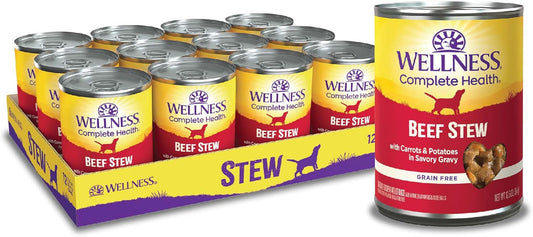 Wellness-Complete-Health-Grain-Free-Canned-Wet-Dog-Food,-Beef-Stew,-12.5-Ounce-Can-1905