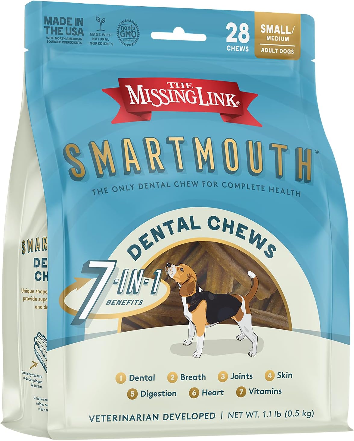 Smartmouth-Vet-Developed-Dental-Chew-Treats,-7-in-1-Benefits:-3156