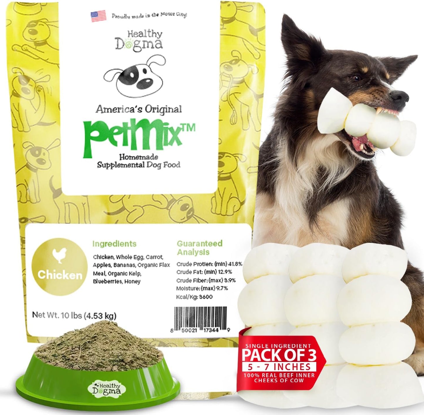 Healthy-Dogma-Allergy-Sensitive-Dog-Food-&-Natural-Chews-Bundle:-PetMix-Dehydrated-Dog-Food-12