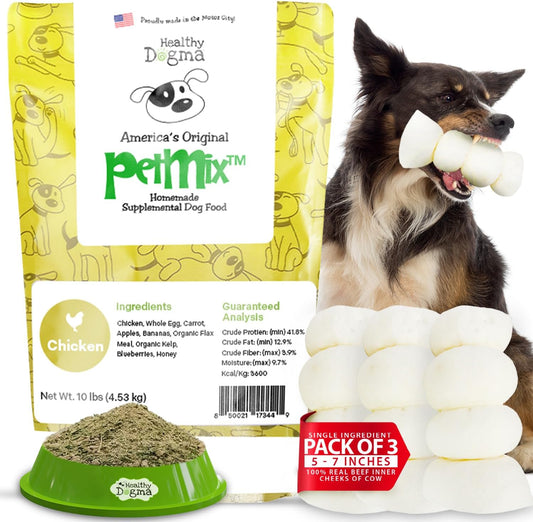 Healthy-Dogma-Allergy-Sensitive-Dog-Food-&-Natural-Chews-Bundle:-PetMix-Dehydrated-Dog-Food-12