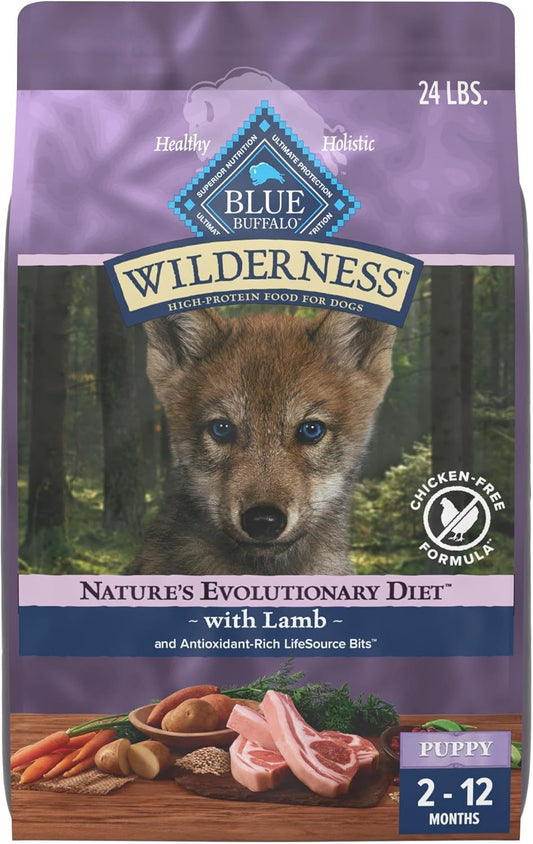Blue-Buffalo-Wilderness-37-g-Protein,-Meat-Rich-Natural-Puppy-Dry-Dog-Food,-307
