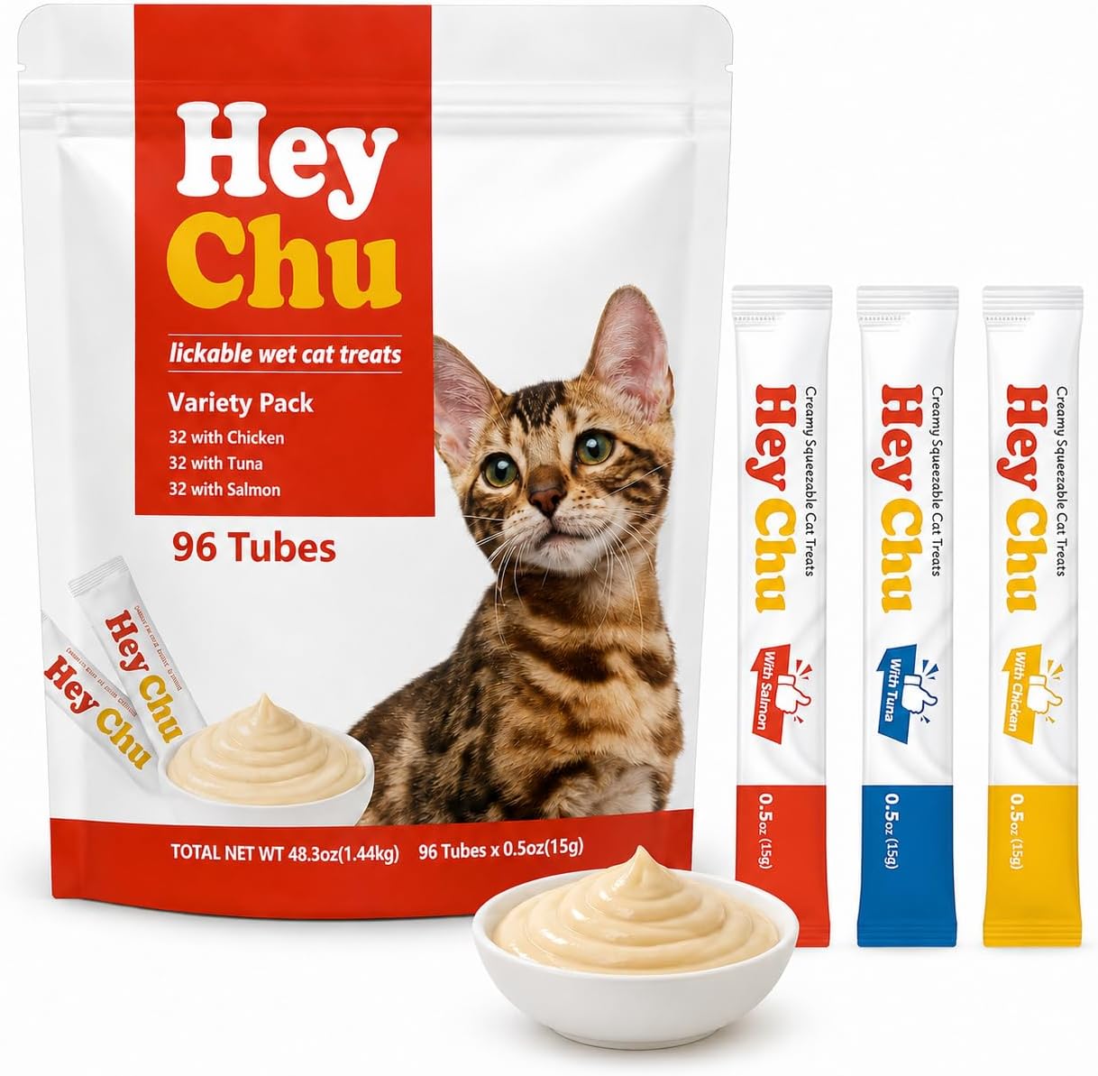 Lickable-Cat-Treats---Grain-Free-Squeezable-Wet-Cat-Food-Topper-for-Kittens-&-Seniors,-318