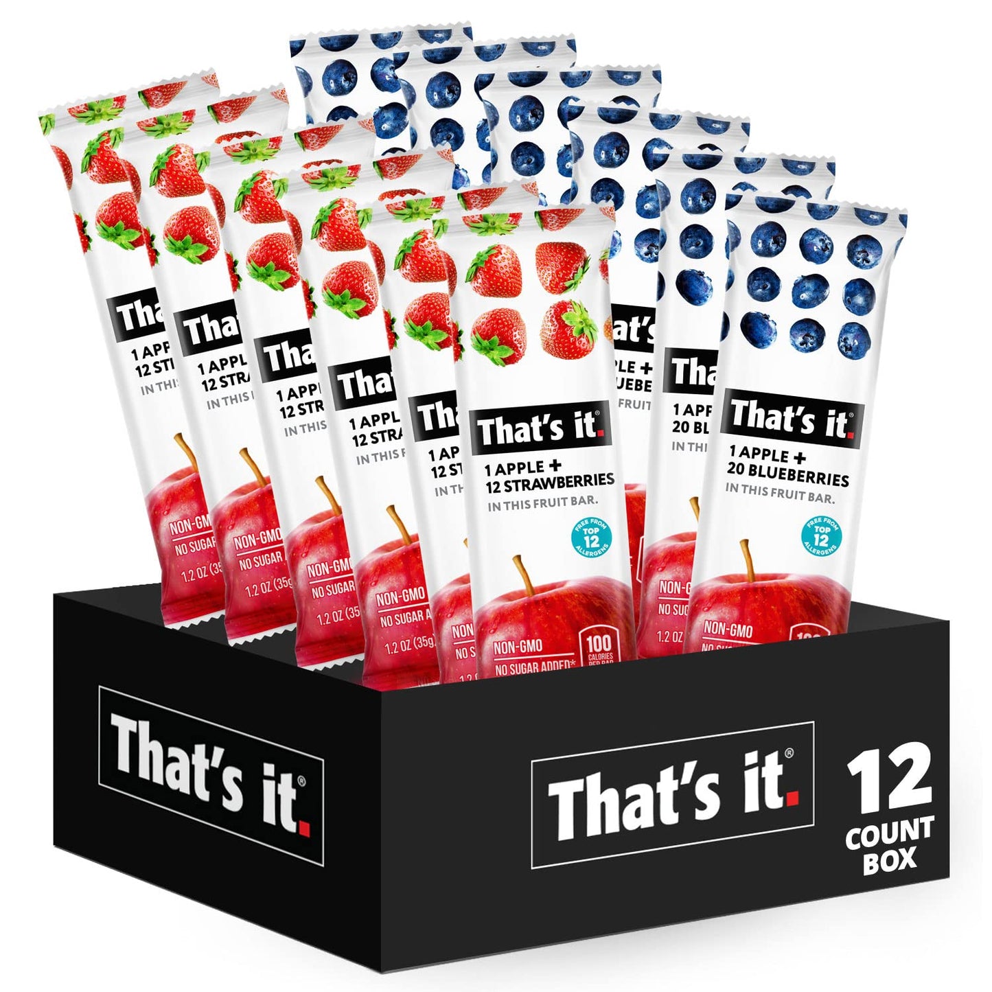 That's-it-12-Variety-Pack-Fruit-Bars-(6-Strawberry,-6-Blueberry)--No-Sugar,-1-Real-1200