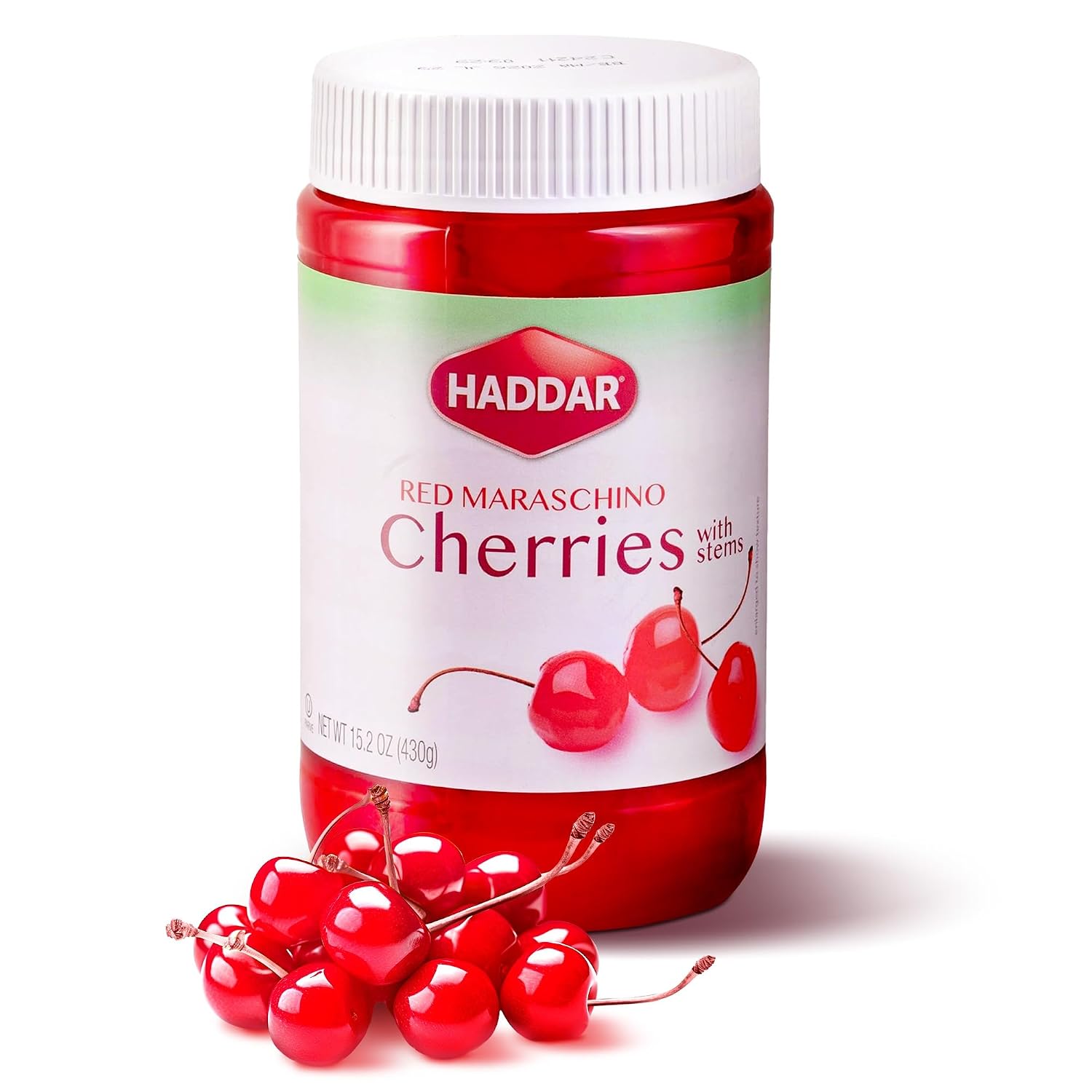 Haddar-Red-Maraschino-Cherries-with-Stems,-15.2-oz-|-Old-Fashioned-Cocktail-Cherries-169