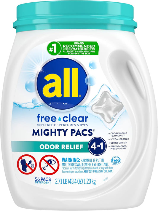 All-Mighty-Pacs-Laundry-Detergent-Free-Clear-Odor-Relief,-Tub,-56-Count-1390