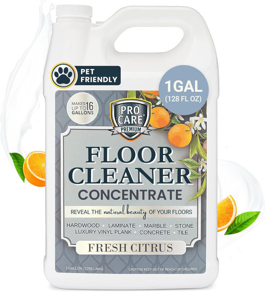 Procare-Citrus-Floor-Cleaner-Concentrate-(Made-in-USA)-|-Vinyl,-1763