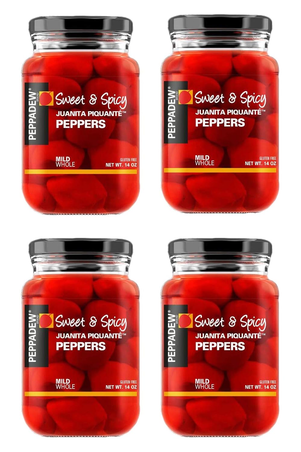 Peppadew®-Sweet-&-Spicy-Juanita-Piquante-Peppers,-14-Ounce-(400g)-Mild,-Whole-725