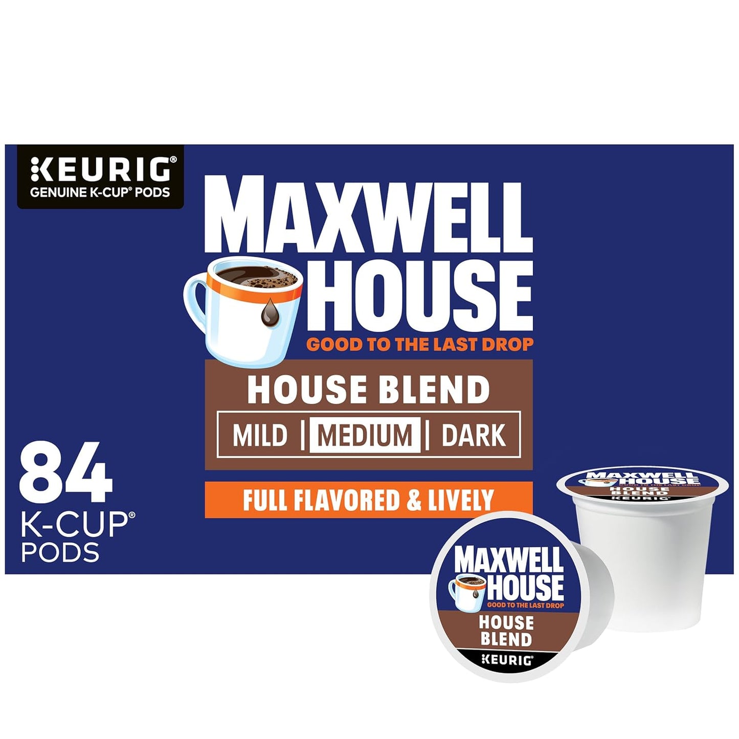 Maxwell-House-House-Blend-Medium-Roast-K-Cup-Coffee-Pods,-84-ct-Box---3223
