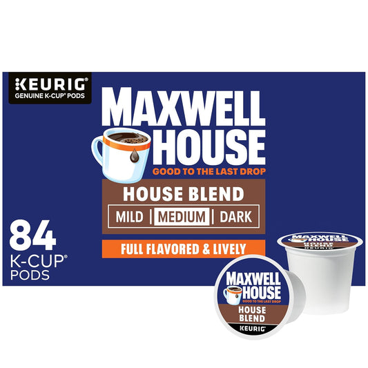 Maxwell-House-House-Blend-Medium-Roast-K-Cup-Coffee-Pods,-84-ct-Box---3223