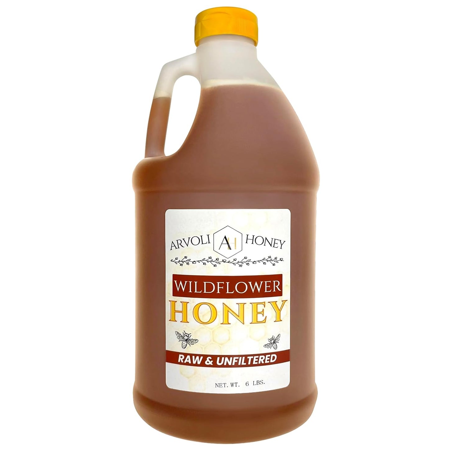 Bulk-Honey---6-LBS---Half-Gallon-of-Raw-Honey---Wildflower---1587