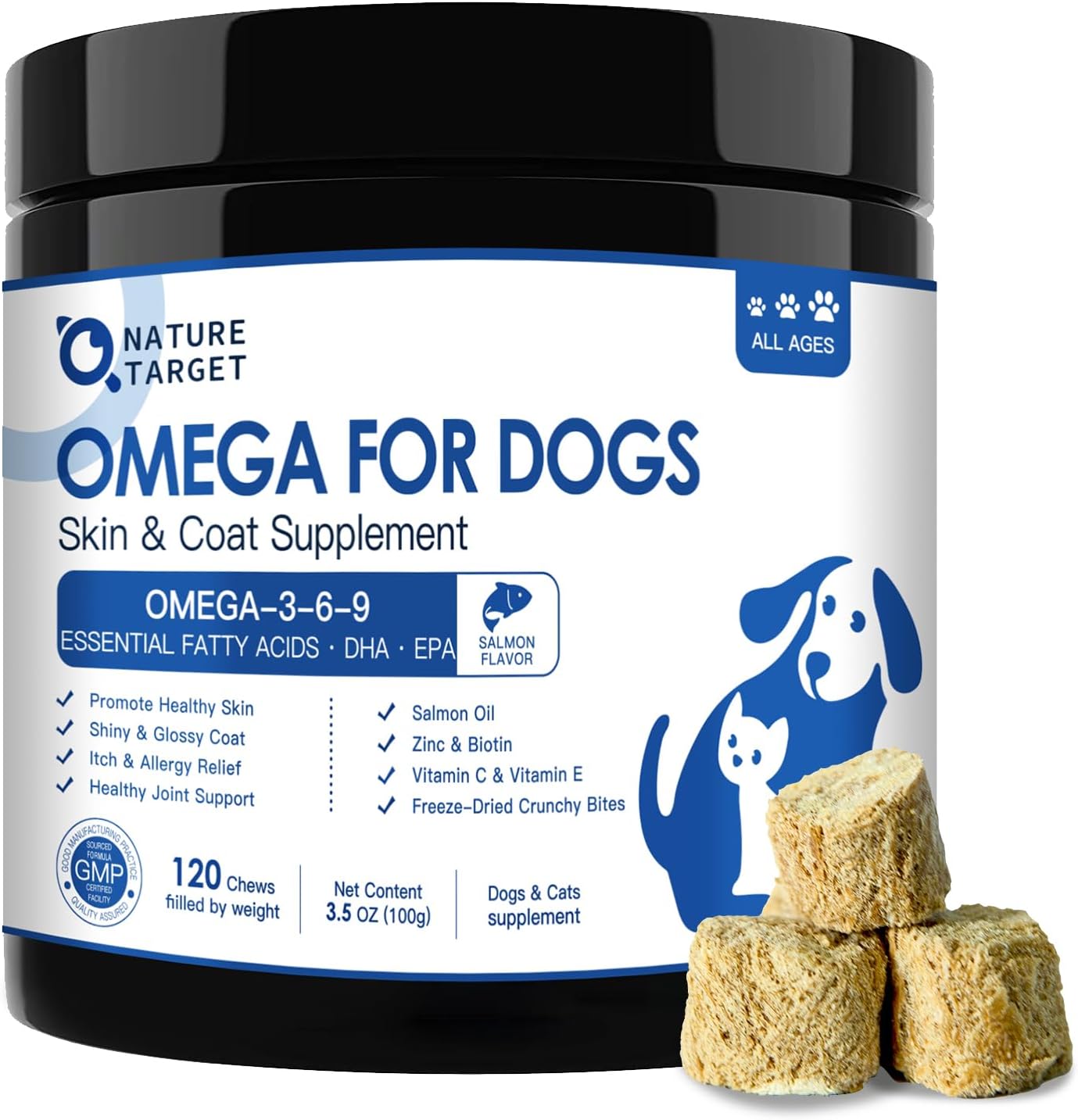 NATURE-TARGET-Omega-3-Fish-Oil-for-Dogs,-Salmon-Oil-for-&-33