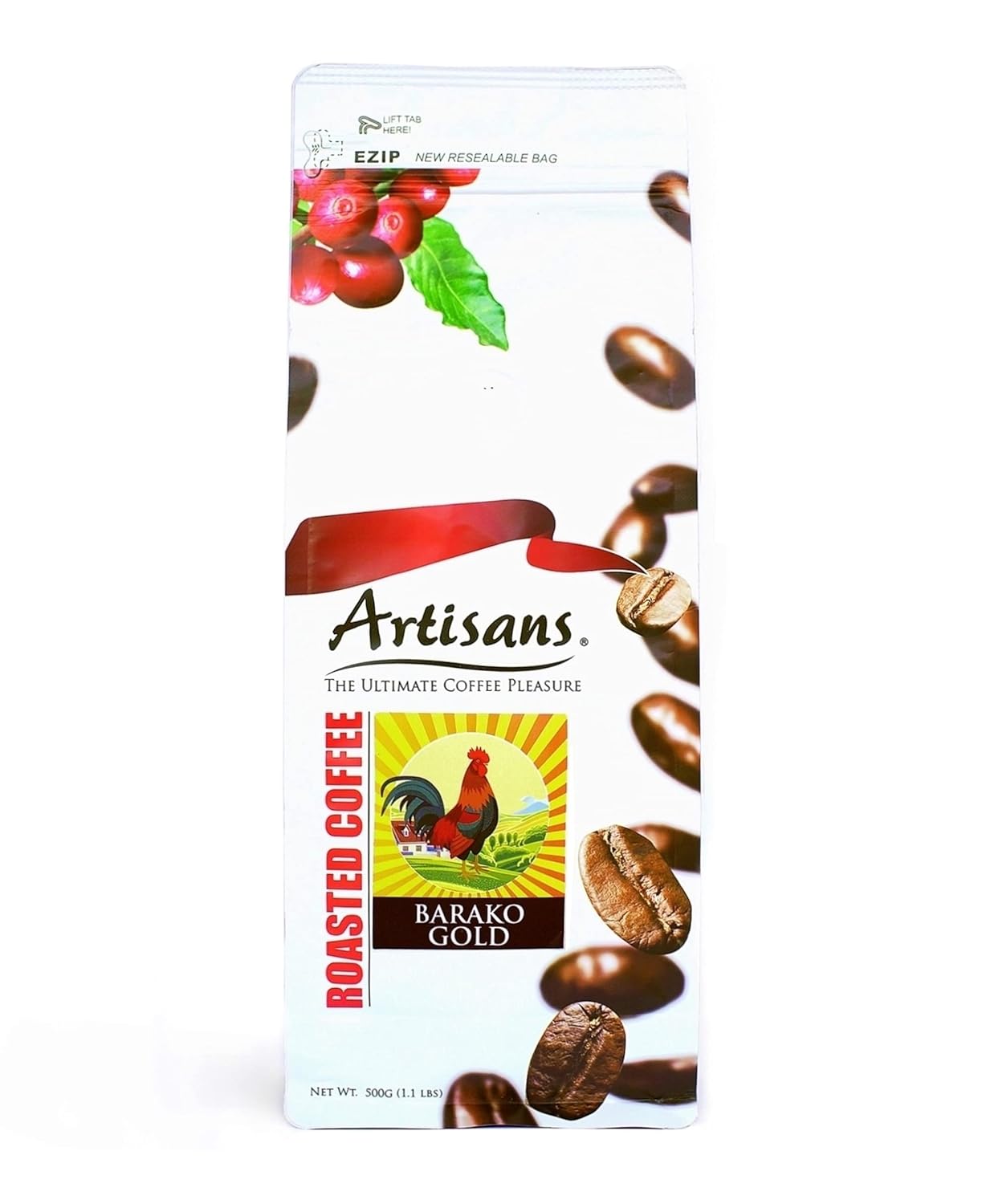 Artisans-Philippine-Coffee,-Barako-Gold-Medium-Roast-Beans,-1-Liberica,-1.1-Pounds-Bag-591