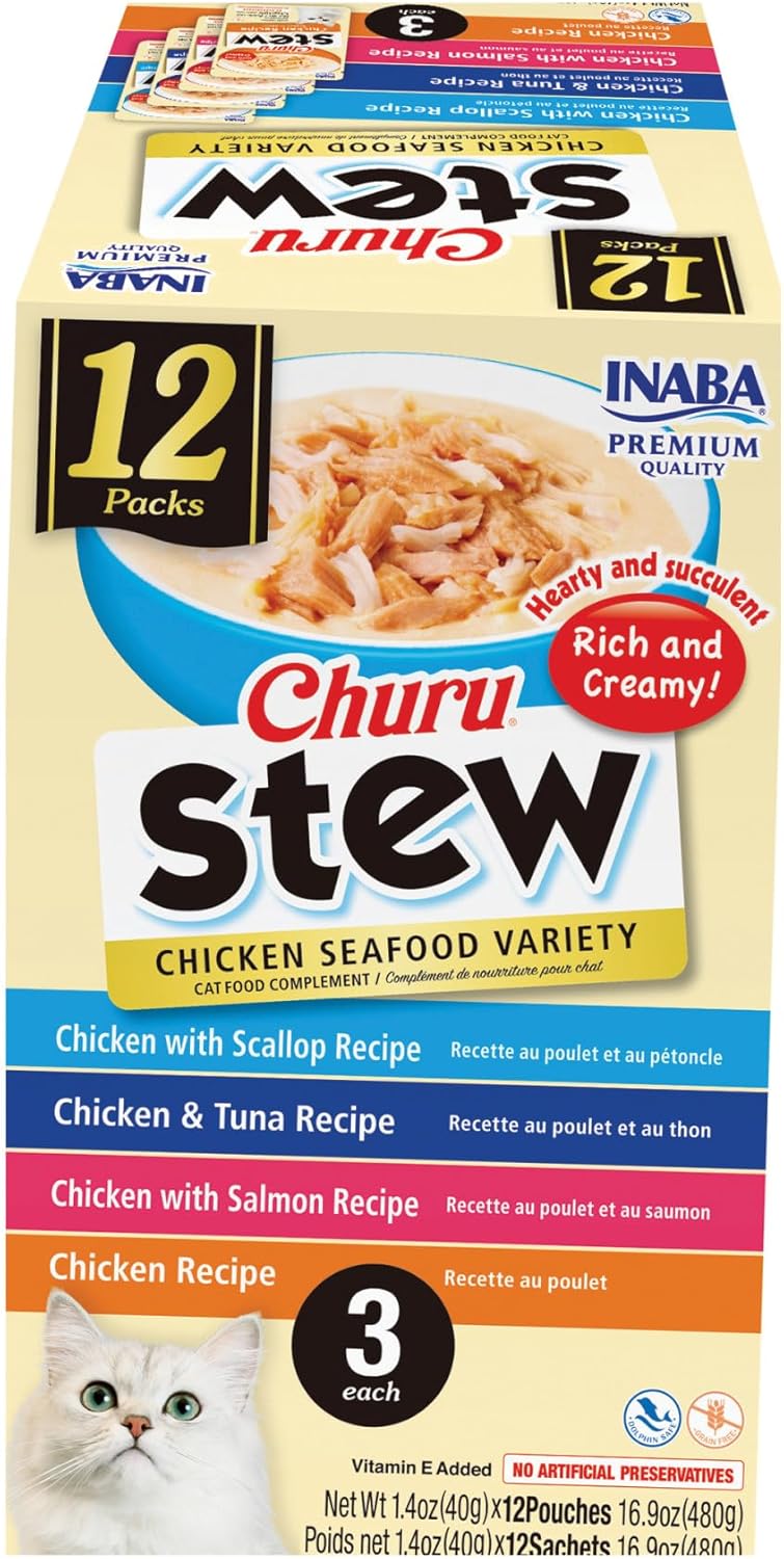 INABA-Churu-Stew-for-Cats,-Side-Dish-Pouch-with-Vitamin-E,-Ounces-Pouch,-Pouches,1611