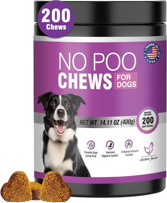 200-Chews-No-Poo-Chews-No-Poop-Eating-Deterrent-for-Dog-Coprophagia-Deterrent-Dogs-Prevent-99
