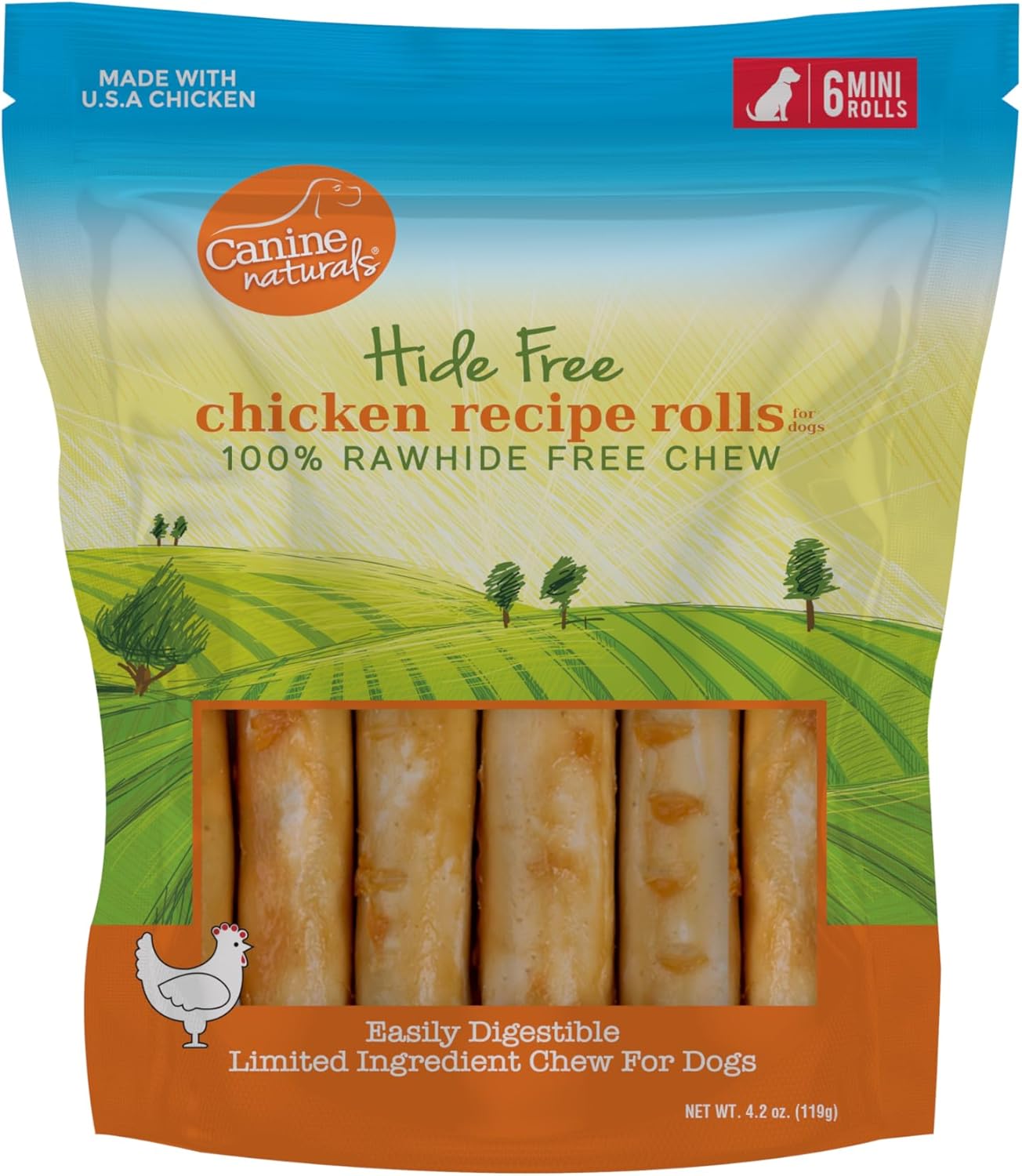 Canine-Naturals-Chicken-Recipe-Chew---Rawhide-Free-Dog-Treats---from-1787