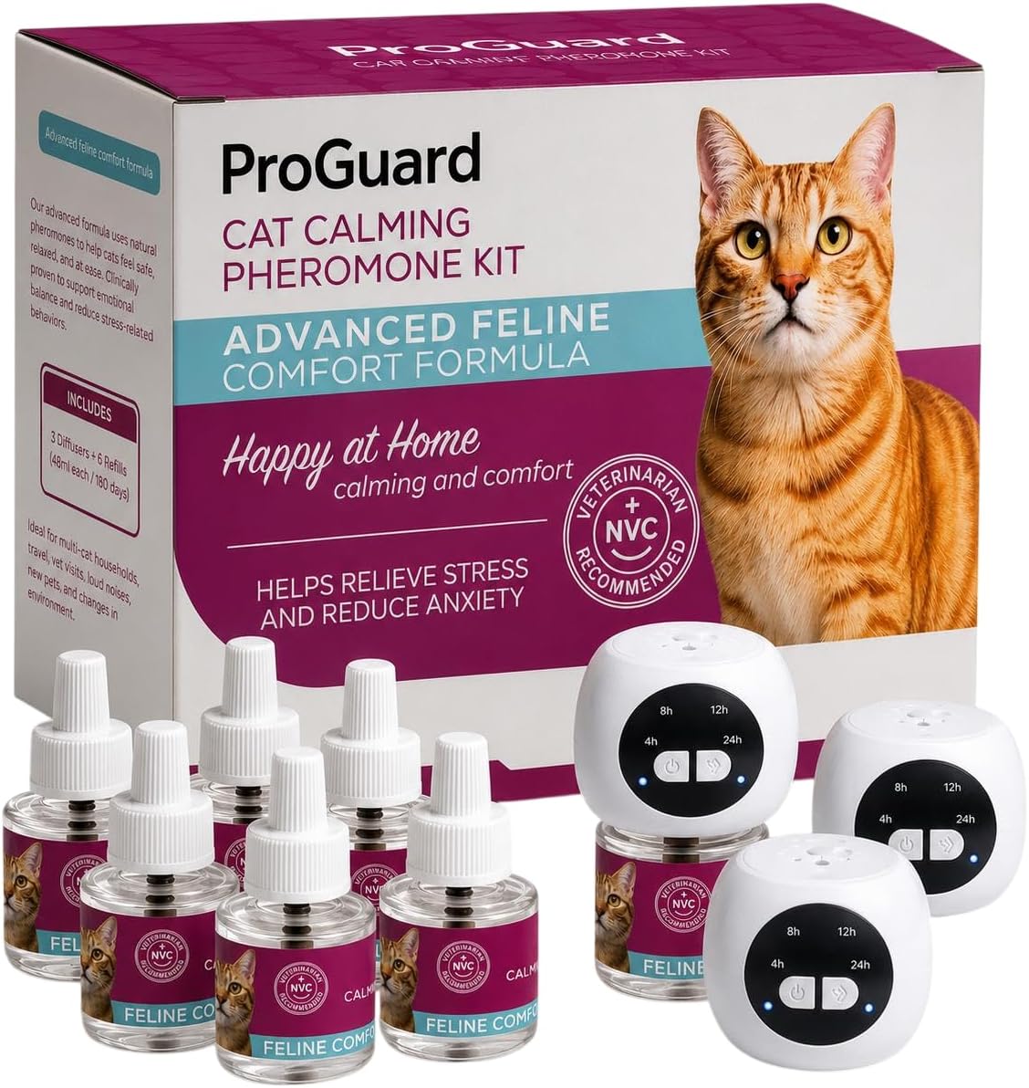 ProGuard®-Cat-Calming-Diffuser-Kit-with-Timer-–-Advanced-Support-to-Reduce-Stress,-364