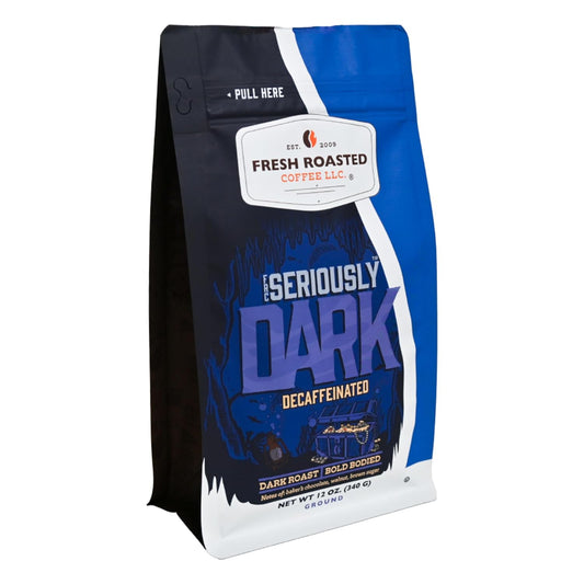 Fresh-Roasted-Coffee,-Seriously-Dark-Decaf-Artisan-Blend,-12-oz,-Dark-Roast,-Kosher,-533