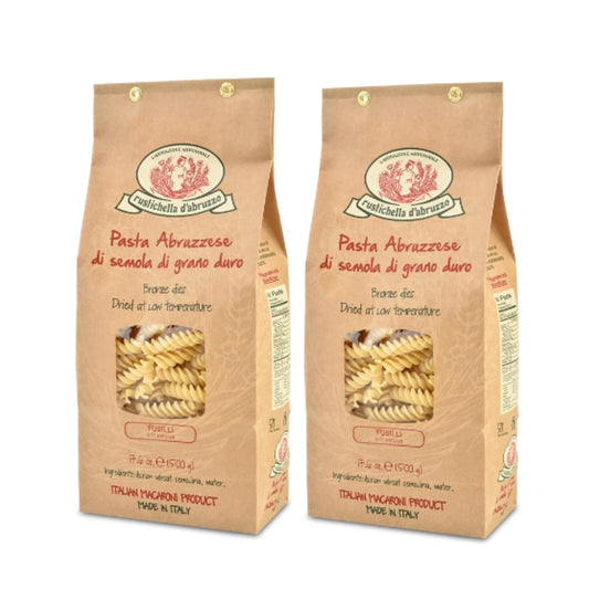 Rustichella-d'Abruzzo-Durum-Wheat-Fusilli-Pasta---Pack-1500