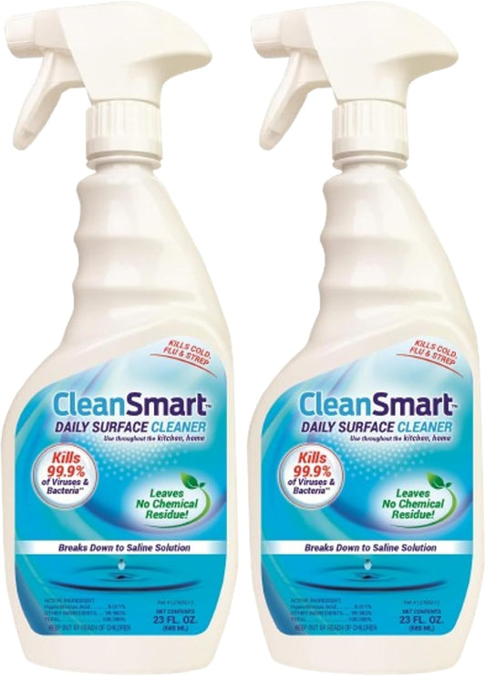 CleanSmart-Daily-Surface-Cleaner-and-Pet-Safe-Disinfectant,-Kills-0.999-of-Viruses,-Bacteria,-23-ounce-Bottle-1950