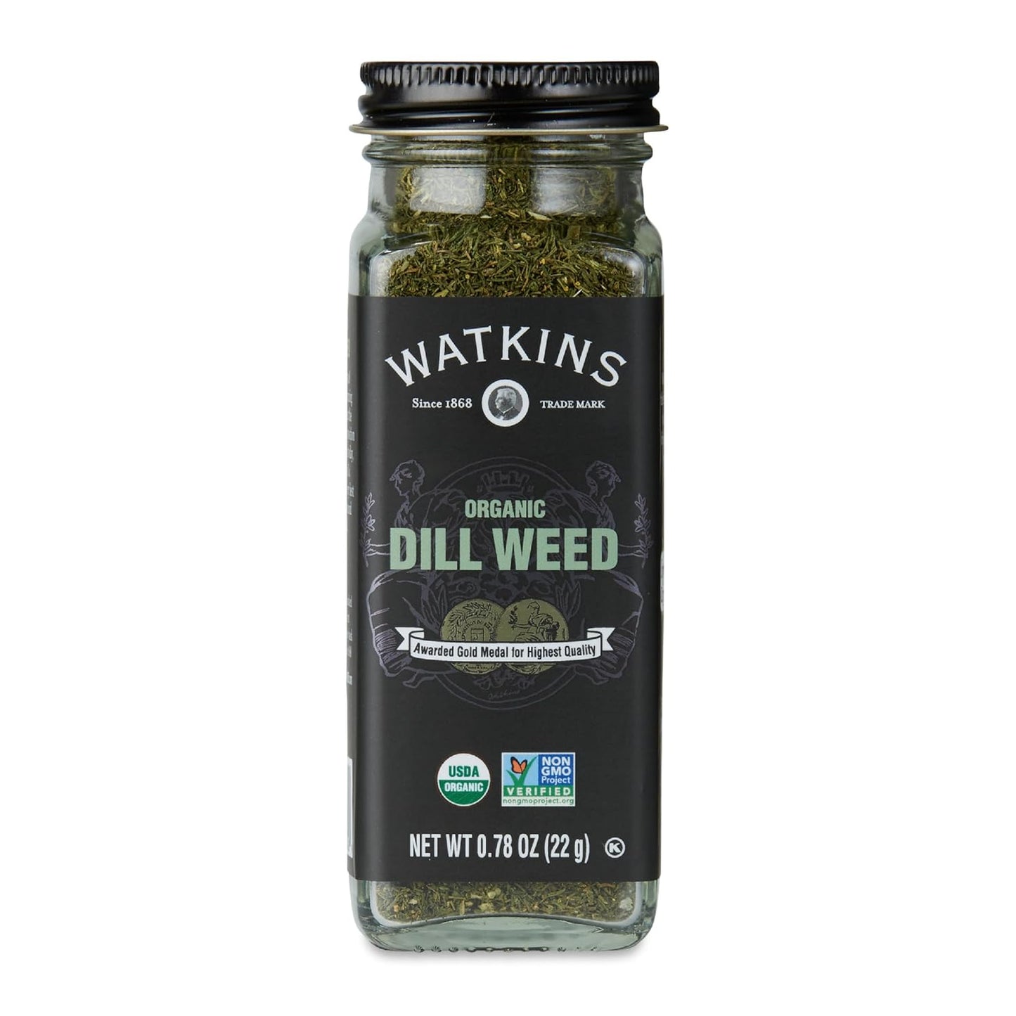 Watkins-Organic-Dill-Weed,-Non-GMO,-Kosher,-0.78-Ounce,-1-Pack-------791