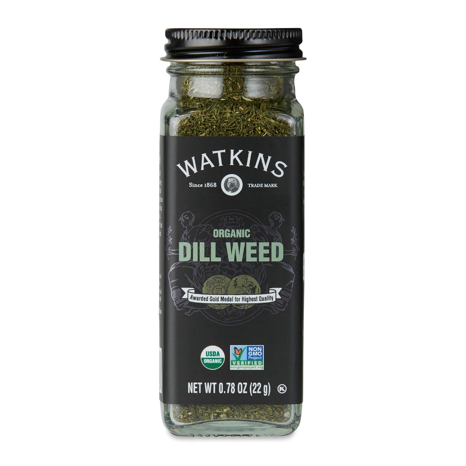Watkins-Organic-Dill-Weed,-Non-GMO,-Kosher,-0.78-Ounce,-1-Pack-------791