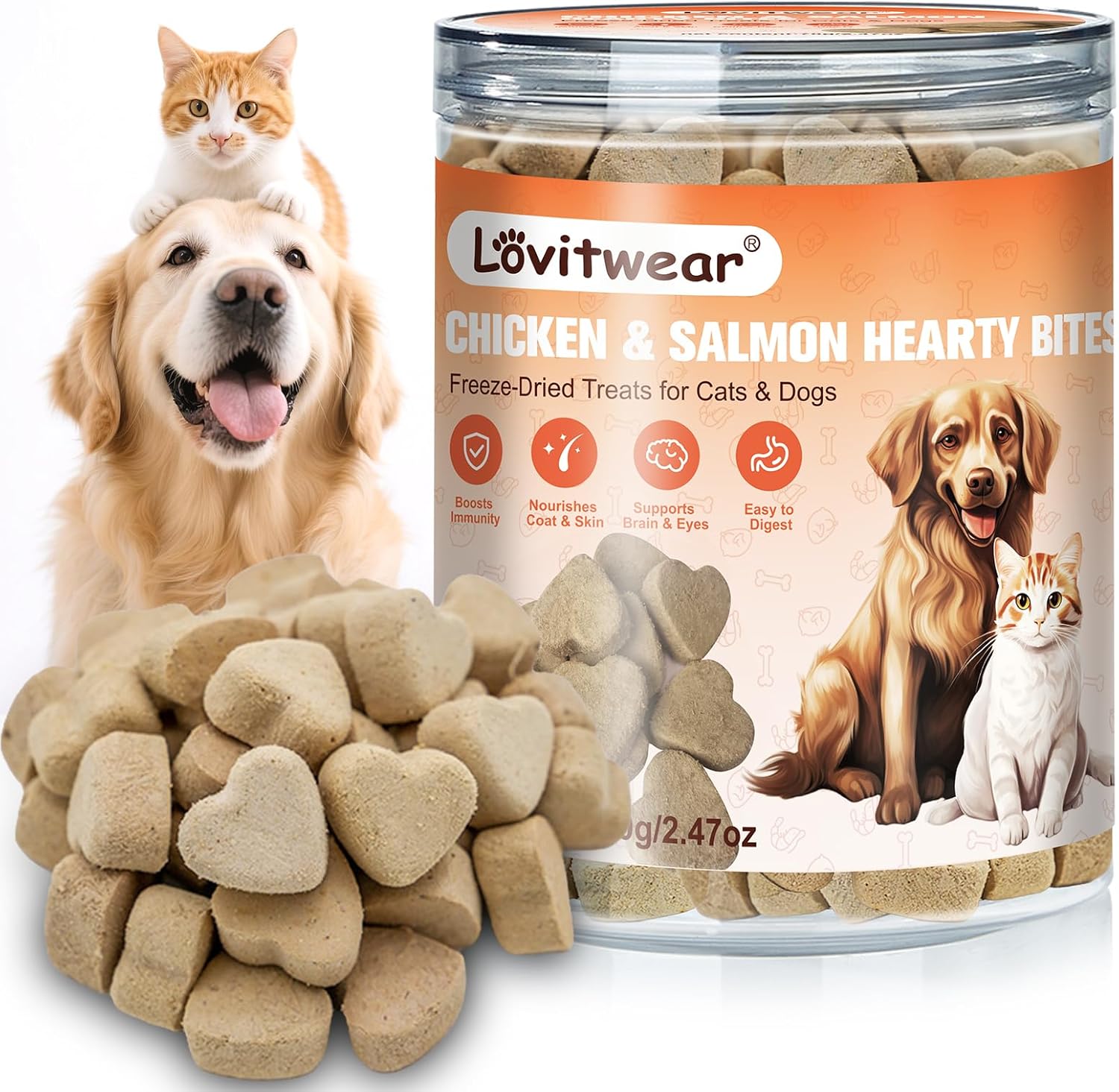 Lovitwear-Freeze---Dried-Chicken-Salmon-for-Cats-and-Dogs---Quality,---Pet343