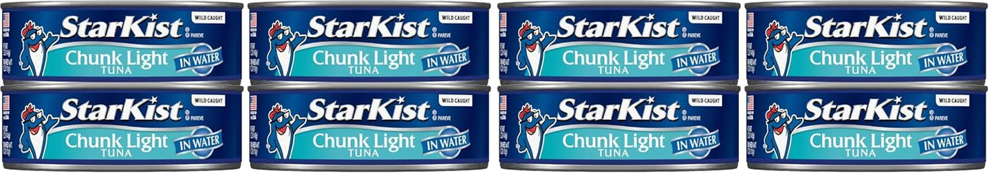 StarKist-Chunk-Light-Tuna-in-Water,-5-oz-Canned-Tuna-Fish,-Wild-Caught,-142