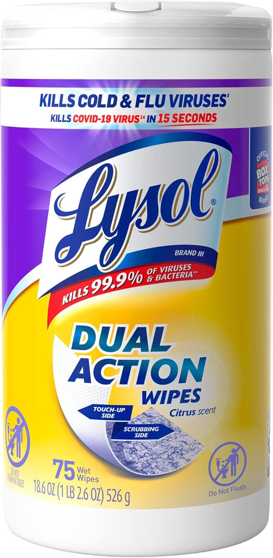 Lysol-Dual-Action-Disinfectant-Wipes,-Multi-Surface-Antibacterial-Scrubbing-Wipes,-For-Disinfecting-and-Cleaning,-Citrus---1742