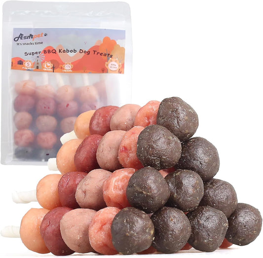 Dog-Treats,-Natural-BBQ-Kabob–-Rawhide-Stick-with-712