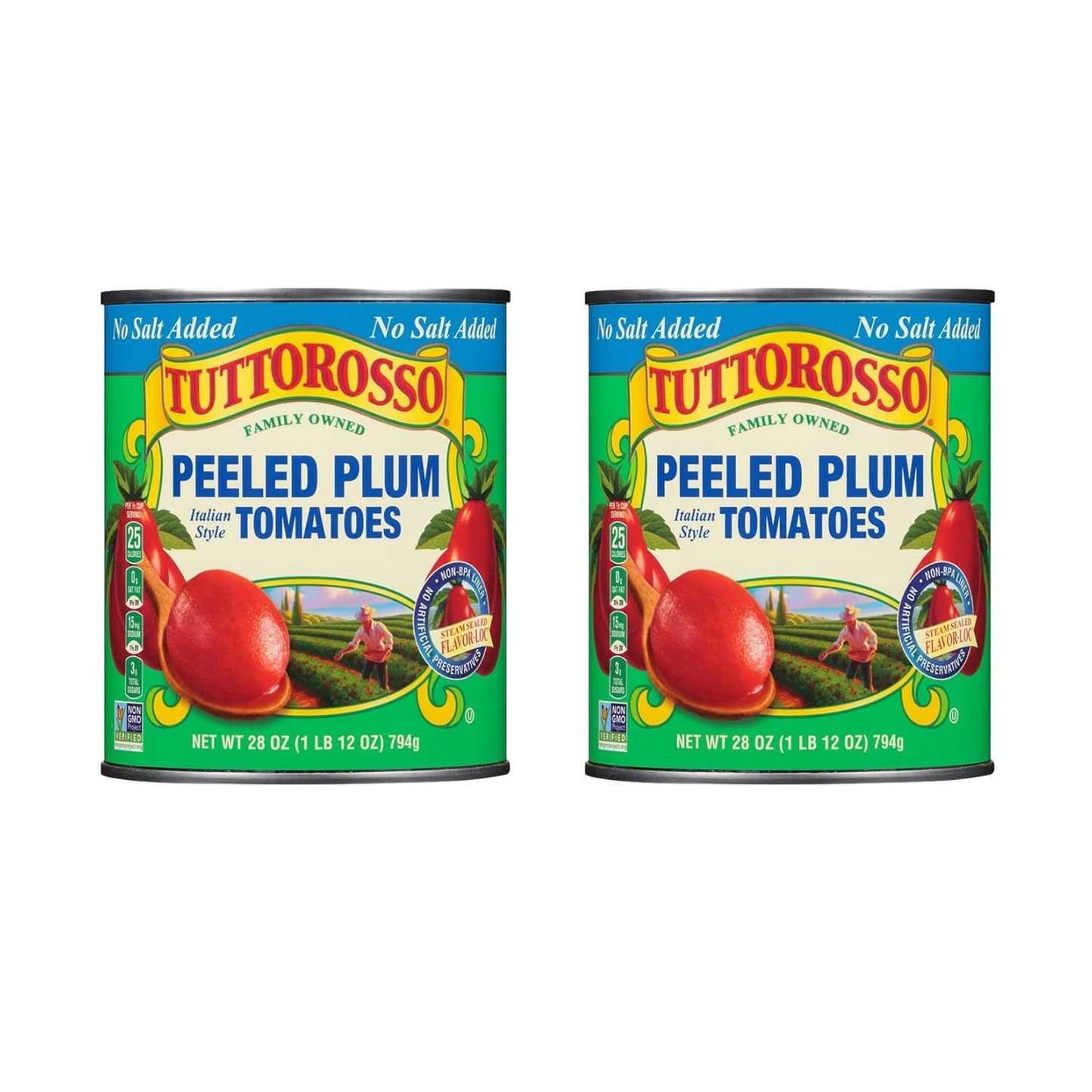 Tuttorosso-Tomates-enlatados-de-ciruela-pelada-sin-sal-añadida,-118