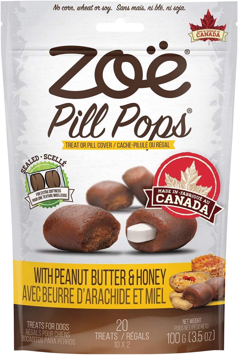 Zoë-Pill-Pops-for-Dogs,-Healthy-Dog-Treats,-3266