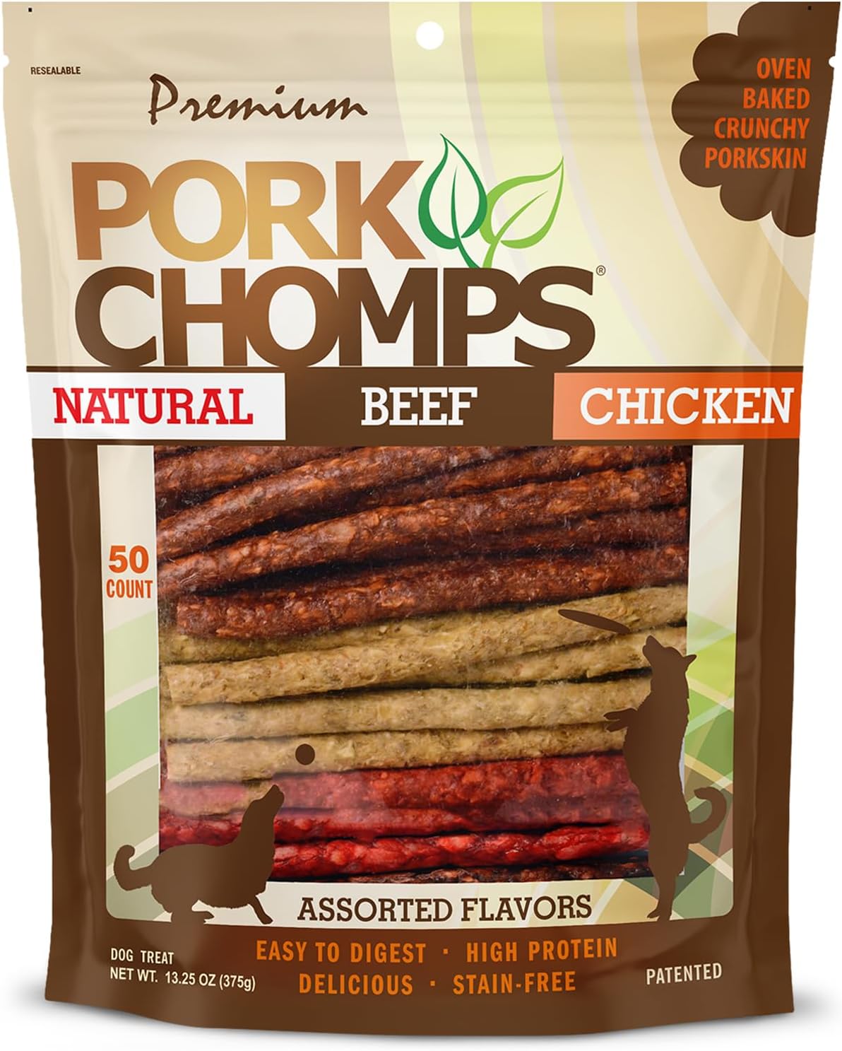 Dog-Chews,-5-inch-Munchy-Sticks,-Assorted-Flavors,-50-4318