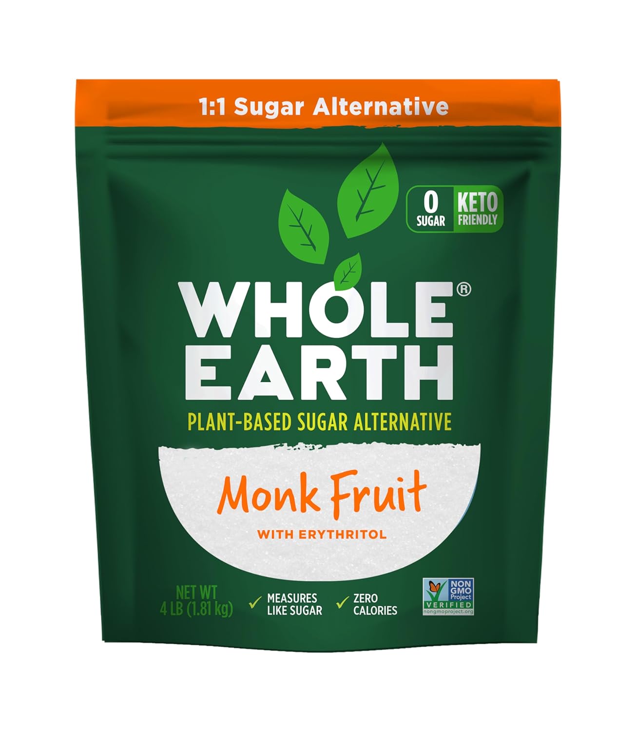WHOLE-EARTH-Monk-Fruit-Sweetener-with-Erythritol,-Plant-Based-Sugar-Alternative,-4LBS-------2265