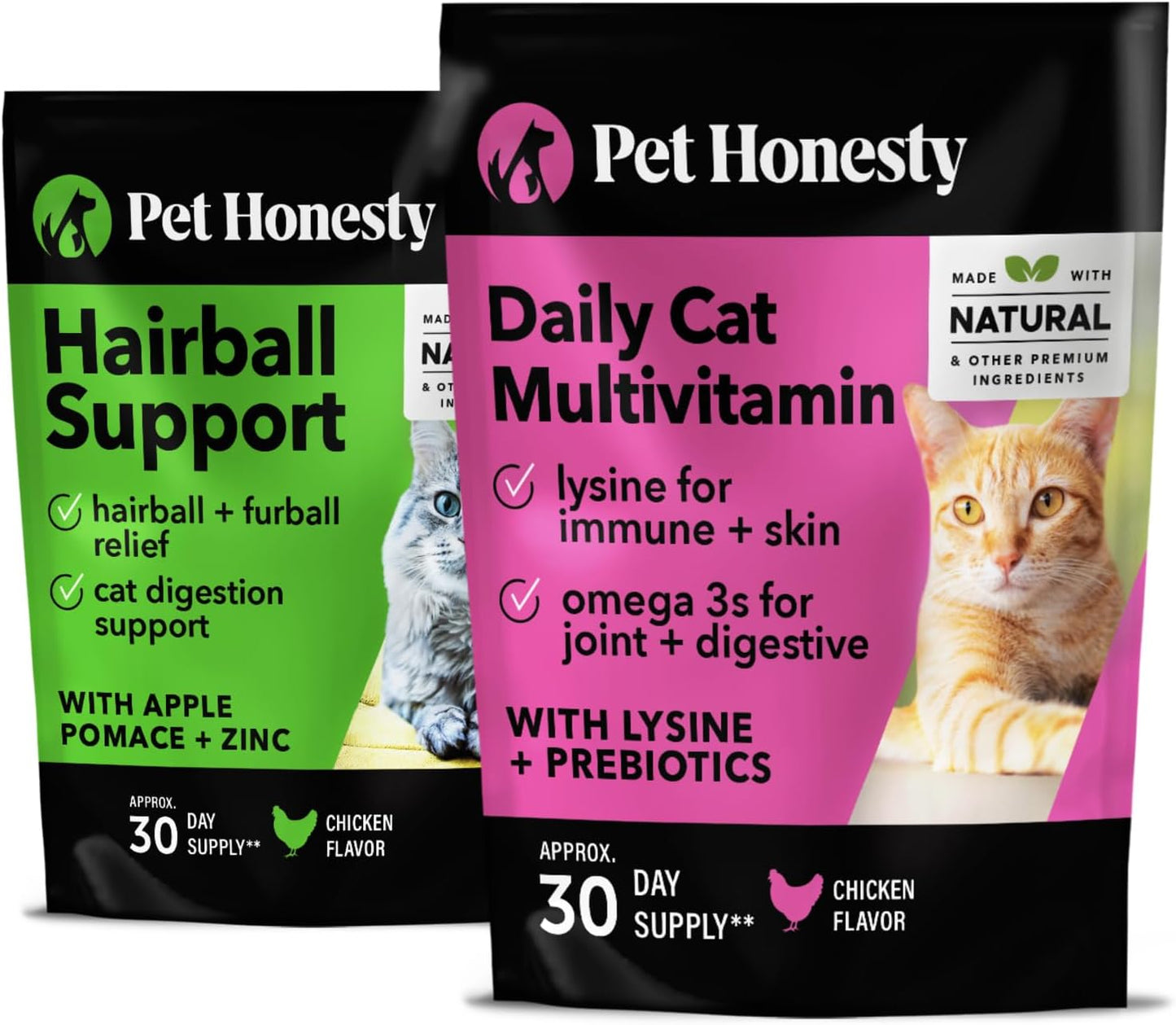 Hairball-Support-+-Cat-Multivitamin-Daily-Essentials-Bundle---Crunchy-&-Creamy-Chews-952
