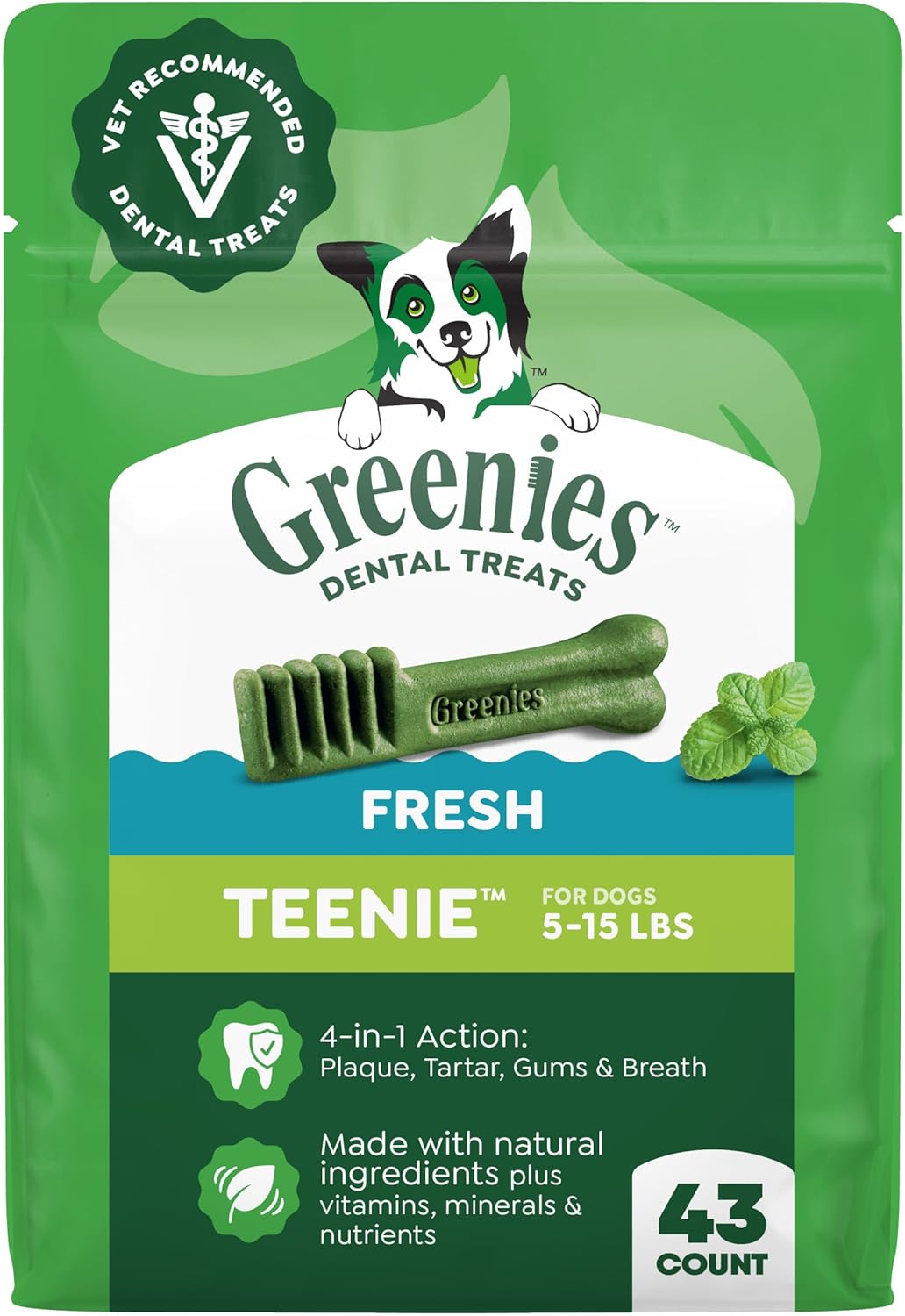 Greenies-Dog-Treats-Veterinarian-Recommended-Natural-Dental-Treats-for-Dogs,-Teenie-Size,-Flavor,-2915