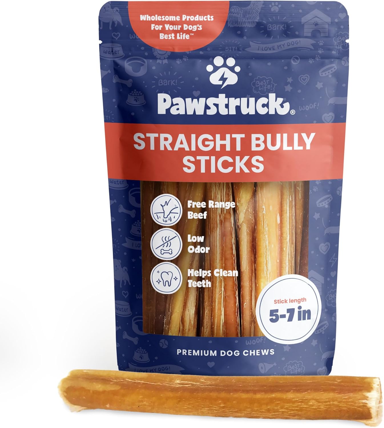 Natural-5-8"-Bully-Sticks-for-Dogs---Best-4076