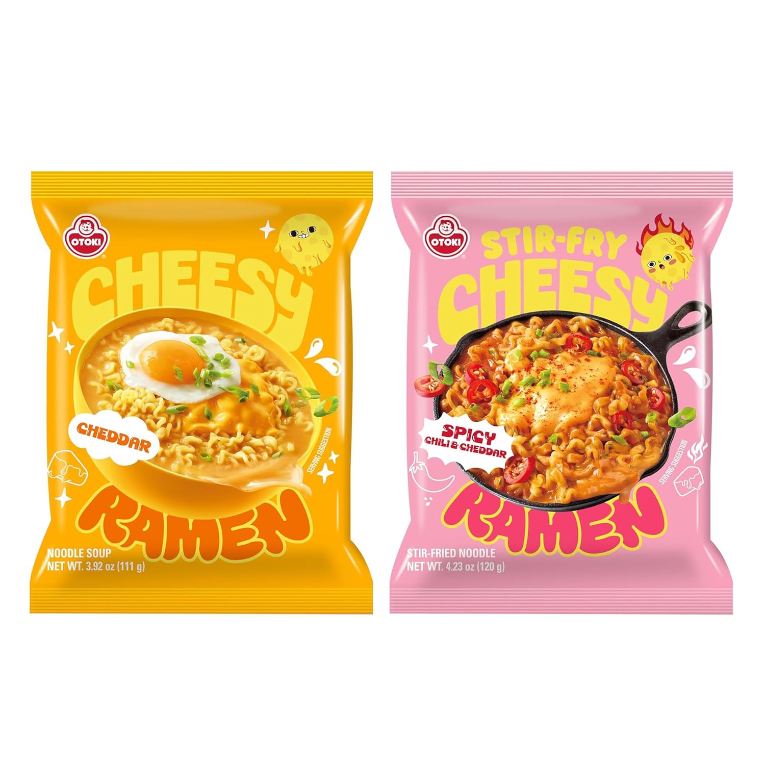 OTOKI-Paquete-variado-de-ramen-con-queso,-sabor-cheddar-(fideos--de-410