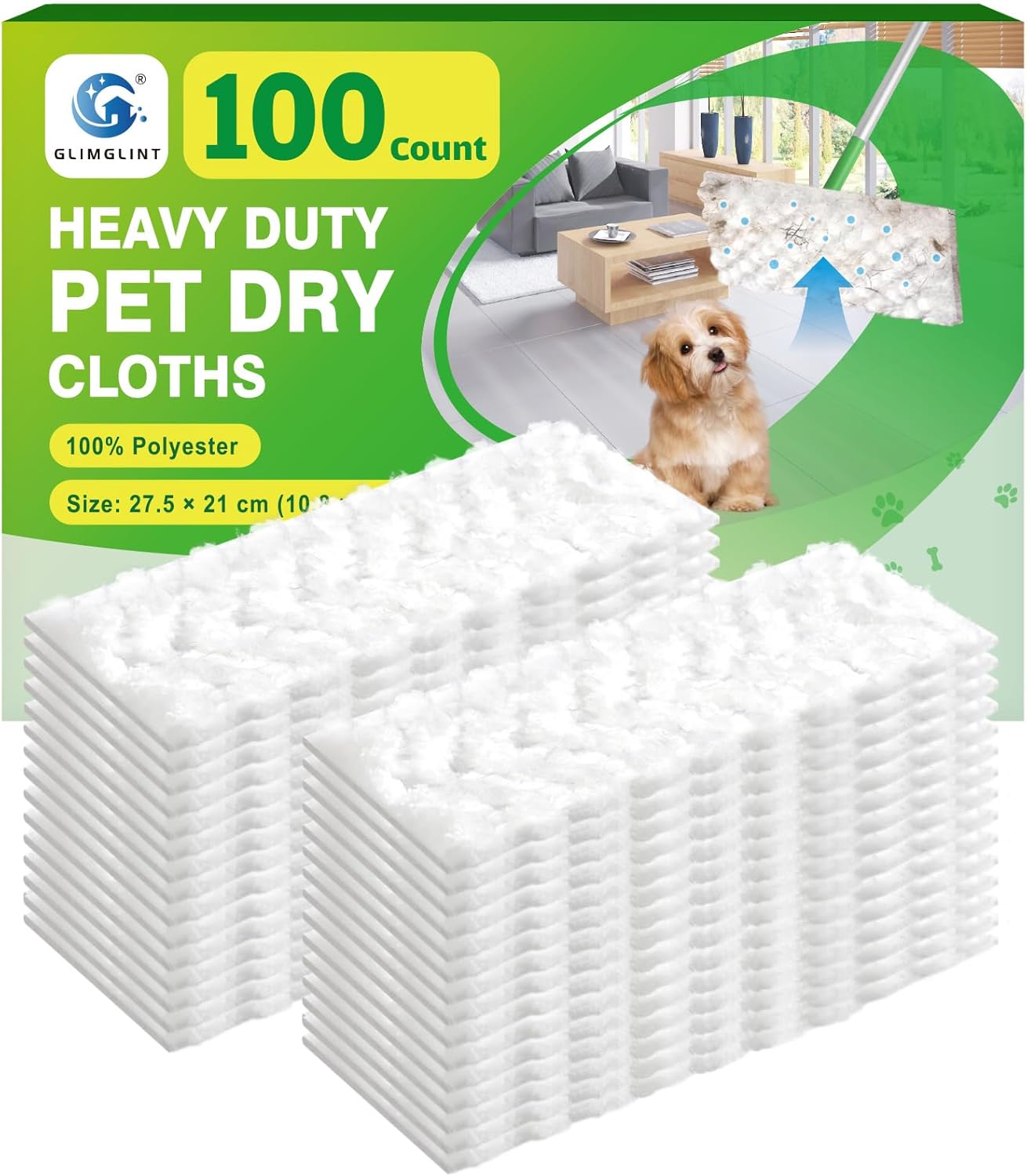 GLIMGLINT-Heavy-Duty-Dry-Sweeping-Cloths-Compatible-with-Swiffer-Sweeper,-Disposable-Duster-Mop-Pads-Refills-959