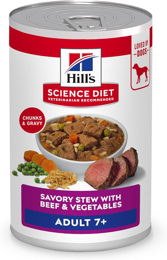 Hill's-Science-Diet-Adult-7+,-Senior-Adult-7+-Premium-Nutrition,-Wet-Dog-Food,-2511