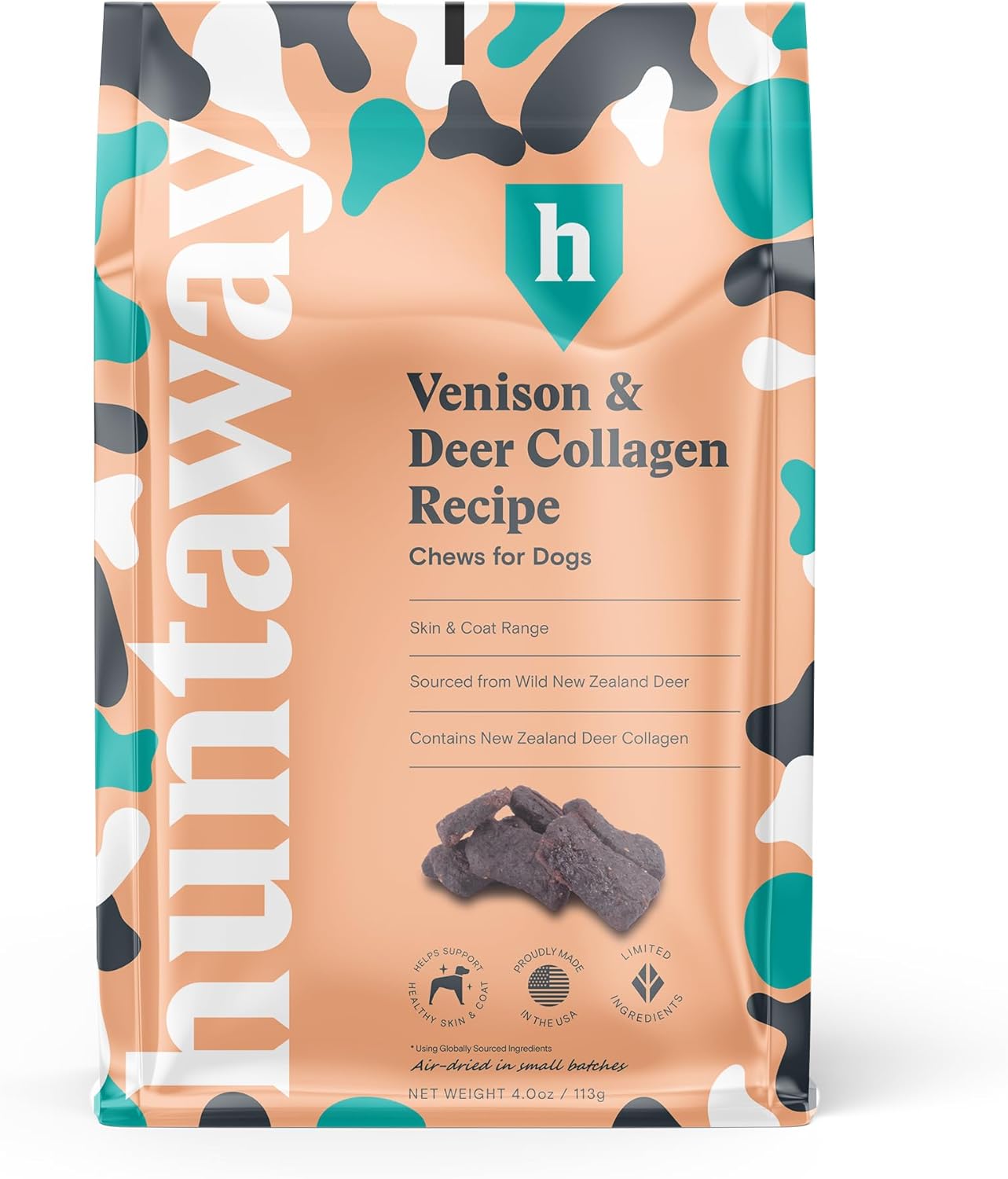 Venison-&-Deer-Collagen-Chews-for-Dogs-–-1-Pack-of-Air-Dried,-18