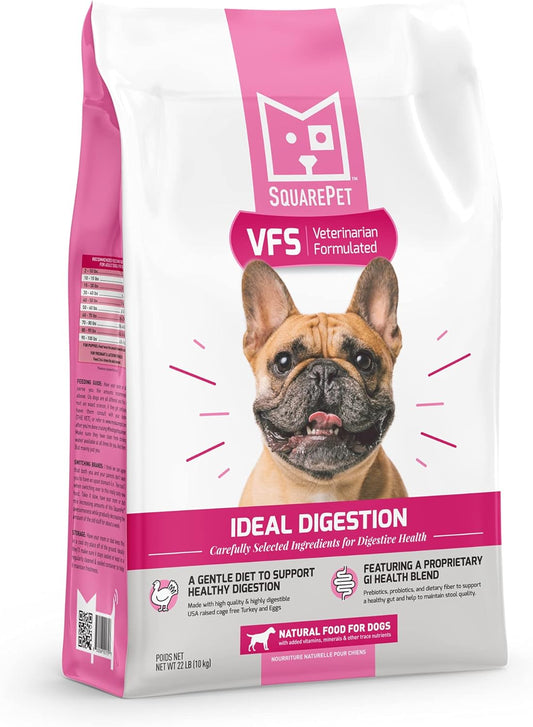 SquarePet-VFS-Canine-Ideal-Digestion-Formula,-Cage-Free-Turkey,-Whole-Eggs,-Pumpkin,-Brown-1260