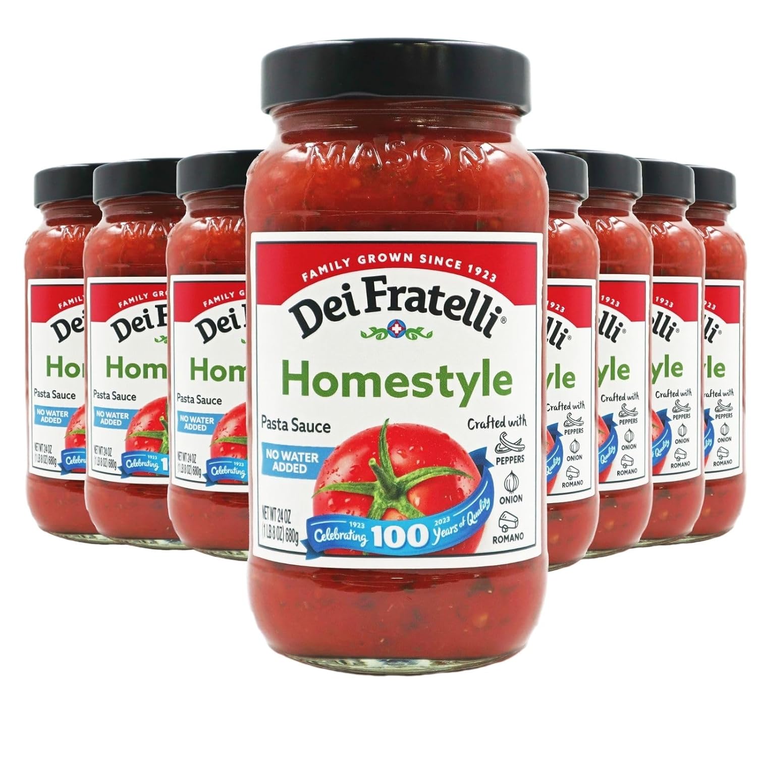 Dei-Fratelli-Salsa-para-pasta-Homestyle-(24-onzas,-frascos,-86