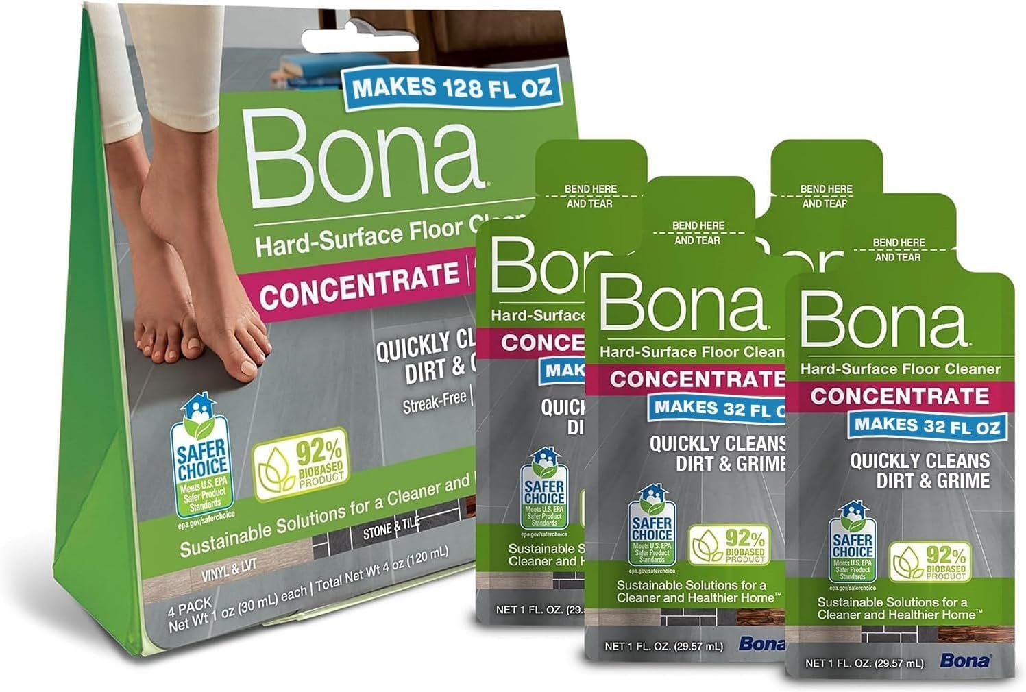 Bona-Multi-Surface-Floor-Cleaner-Concentrate,-Unscented,-1-fl-oz,-Pack-4377